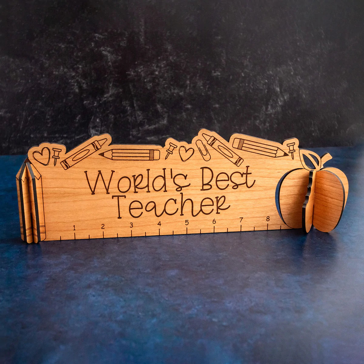 World's Best Teacher Desk Sign