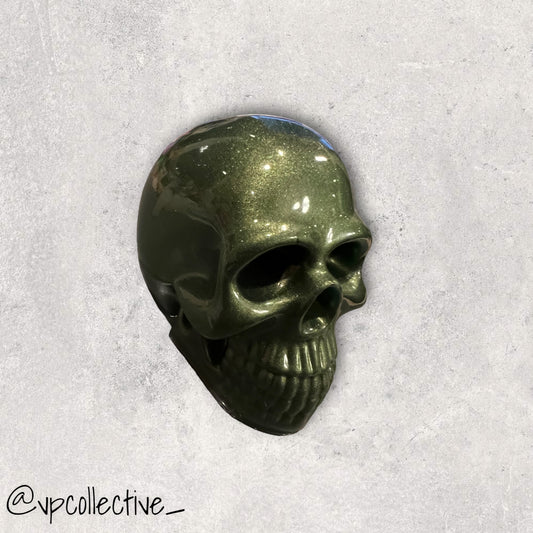 Dark Green Skull