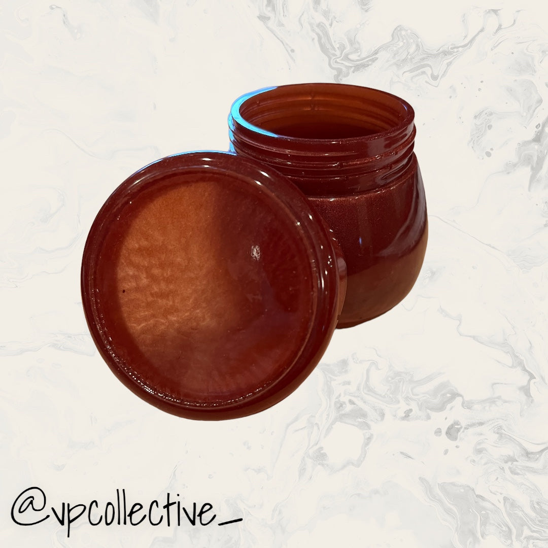 Rusty Red - Jar with Threaded Lid