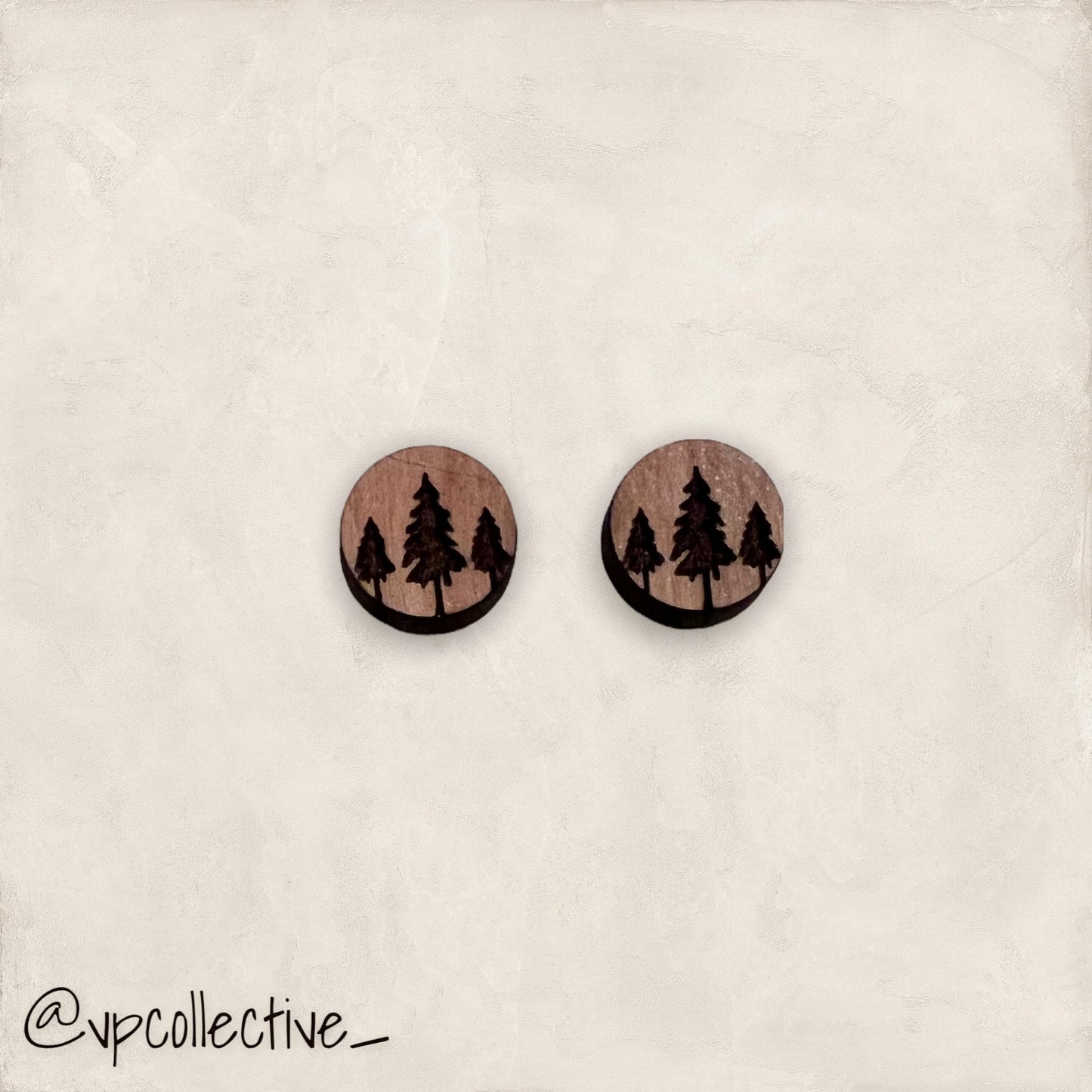 Forest of Trees Stud Earrings