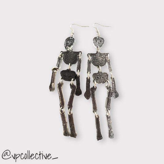 Glam Skeleton Earrings