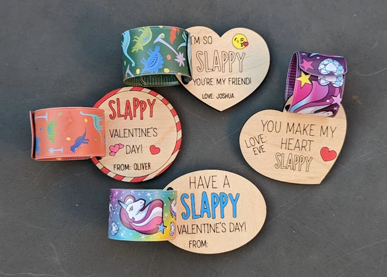 Slap Bracelet - Children’s Class Valentines