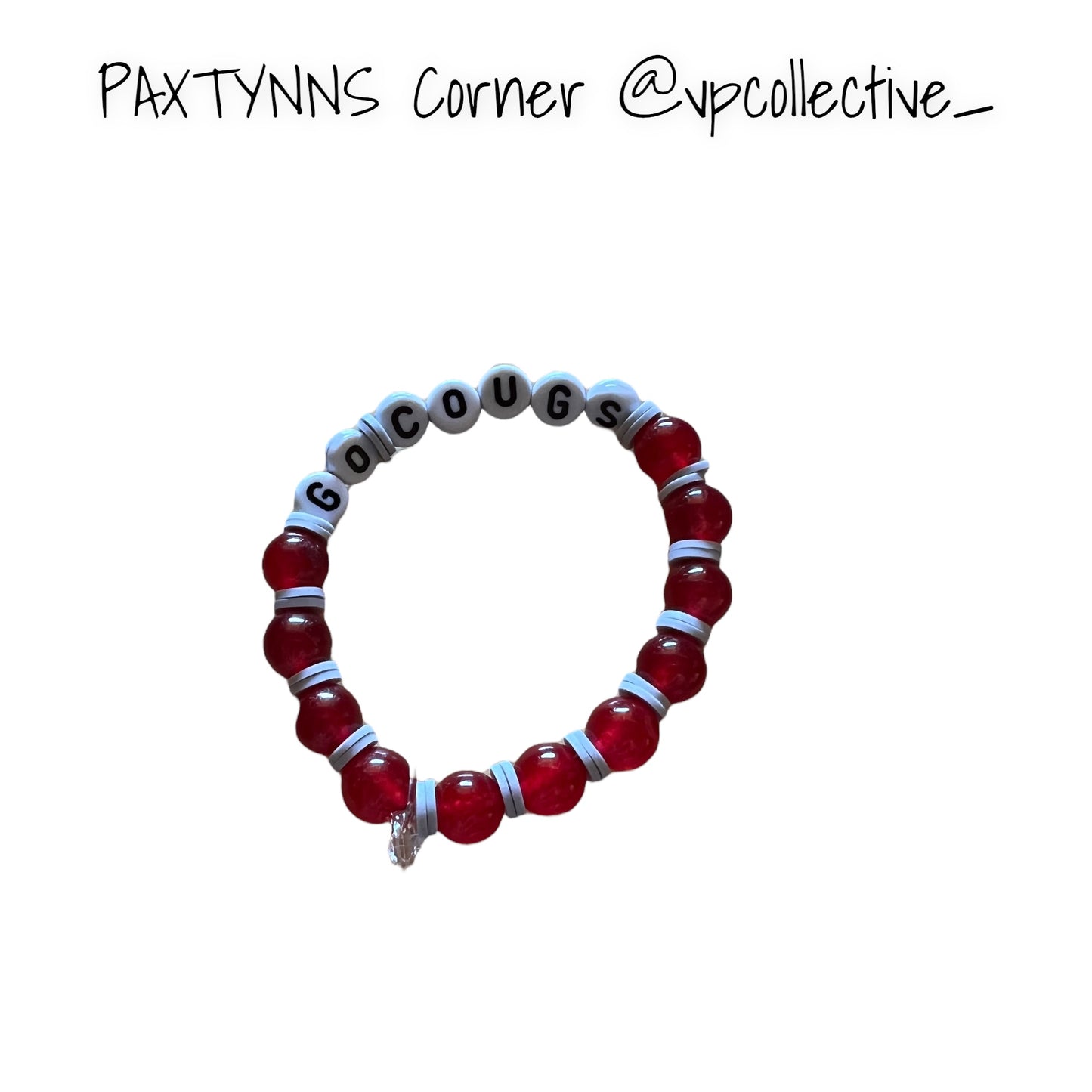 Go Cougs! Bracelet  -  PAXTYNNS CORNER