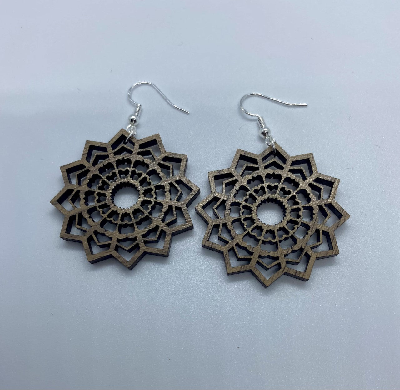 Lacey Mandala Dangle Earrings