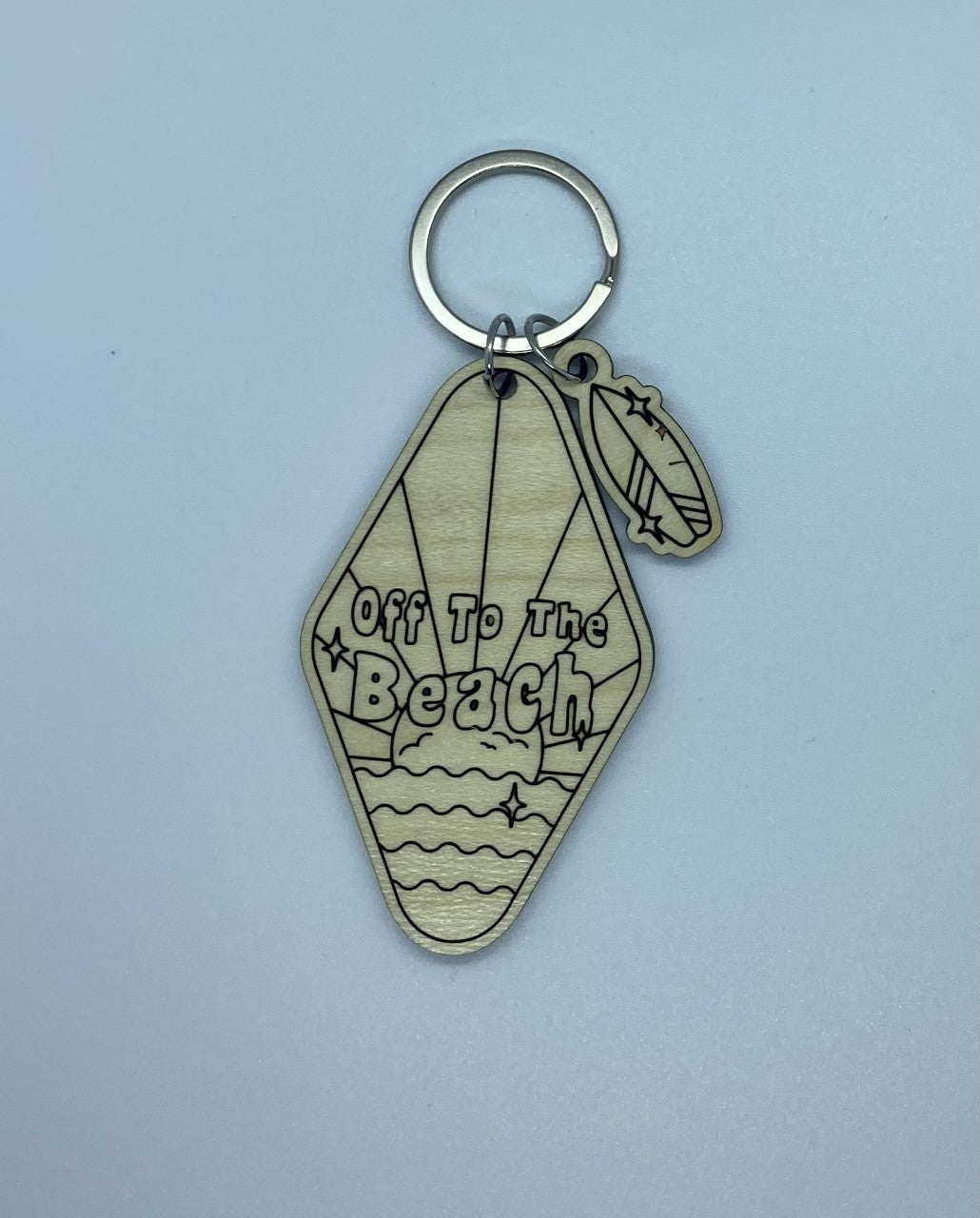Off To The Beach Keychain